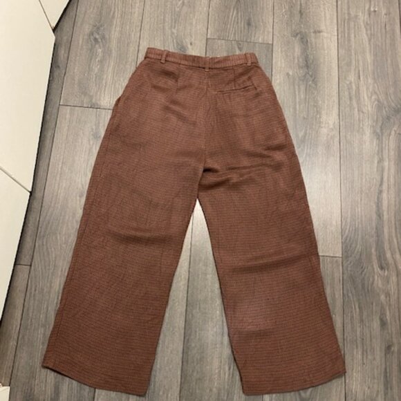 Le Fou Wilfred Aritzia High-Waisted Cropped Trouser Size 4 - Picture 7 of 10